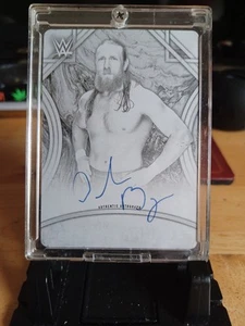 2018 Topps WWE DANIEL BRYAN Autographed Printing Plate - Picture 1 of 2