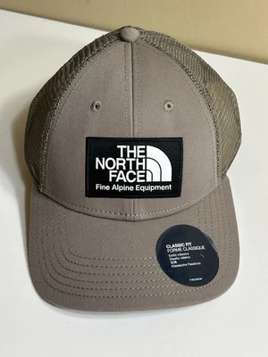 Boné Snapback Adulto Caminhoneiro Marrom Falcão Equipamento Alpino Fino The North Face - Imagem 1 de 4