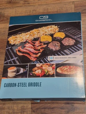 CHAR-BROIL GRIDDLE CARBON-STEEL NEW IN PACKAGE - Image 1 of 2