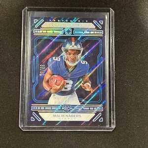 2024 Panini PHOTOGENIC FOOTBALL BLUE ROOKIE INTRODUCTIONS RC MALIK NABERS /99 - Bild 1 von 2