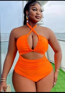 Women Plus Size Swimsuit Bikini Set Bathing Suit 3XL - Picture 1 of 3