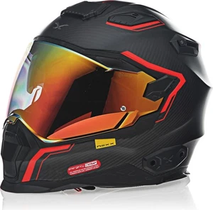 Nexx XWST 2 Carbon Zero 2 Matte Red Helmet - Picture 1 of 9