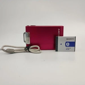Gebrauchte Sony Cyber-shot DSC-T200 8.1MP 5x Kompakt Digitalkamera mit Tracking - Bild 1 von 10