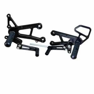 KAWASAKI 2006-2010 ZX10R WOODCRAFT CARRERAS JUEGOS TRASEROS / ESTRIBERAS - KIT COMPLETO - Imagen 1 de 4