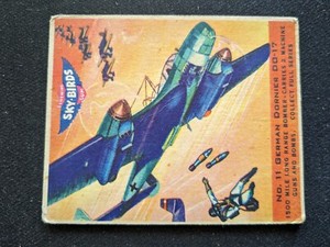 1941 Goudey Sky Birds # 11 German. Dornier DO-17 (GD)
