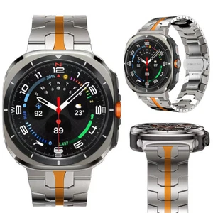 Titan Metall Band für Galaxy Watch Ultra 47mm verstellbar Ersatzband - Bild 1 von 18
