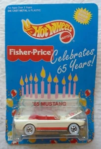 Hot Wheels Fisher Price '65 Ford Mustang Maßstab 1:64 Diecast Auto Mattel 1995 - Bild 1 von 2
