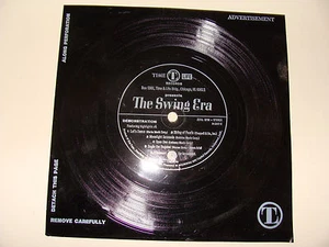 Flexi-Disc 33 1/3 Eva-Tone Demo Record The Swing Era (B) Time-Life - Imagen 1 de 1