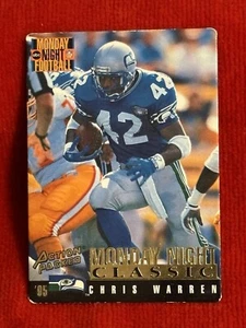 Chris Warren Seattle Seahawks RB 1995 Pinnacle #113 - Picture 1 of 2