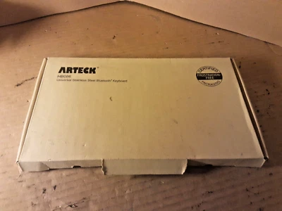 Arteck-HB086 Rechargeable Bluetooth StainlessSteel Keyboard for iOS/Andrd (K959) - Image 1 of 4