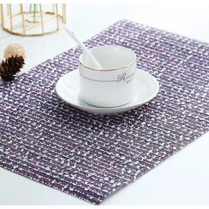 4 Piece Purple Waterproof Heat Proof & Slip Proof Kitchen Table Placemats - Picture 1 of 7