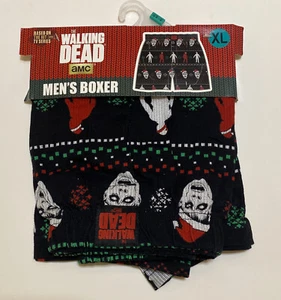 Walking Dead AMC Men’s Boxers Christmas style ~XL~ New In Packaging Men NWT - Picture 1 of 3