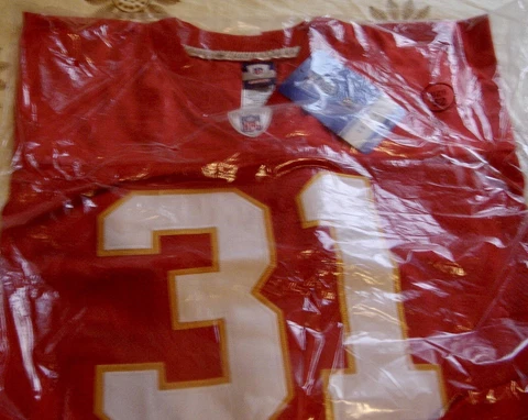 Priest Holmes Kansas City Chiefs Authentic size 52 Jersey NWT NEW Cover