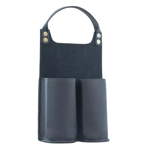 Faux Leather Bottle Carrier, 17 x 34 x 14.5cm - Picture 1 of 2