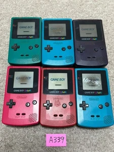 Nintendo gameboy color Lot 6 Set  Nintendo Console GBC Junk japan A339 - Zdjęcie 1 z 11