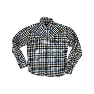 G Star Raw Mens Snap Button Shirt Large Y20 - Picture 1 of 7