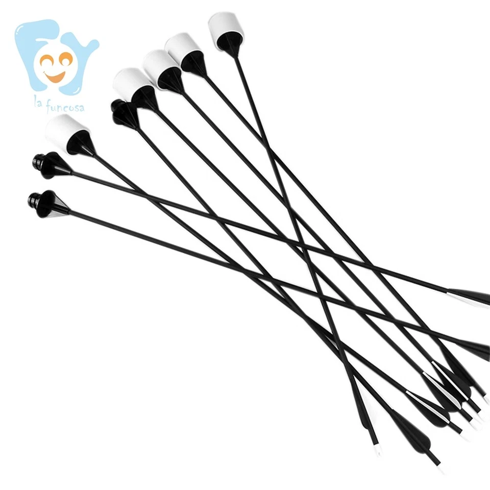 20pc/lot Inflatable Archery Tag Foam Tip Arrow Shooting Game Safe Sponge Arrows - Image 1 of 4