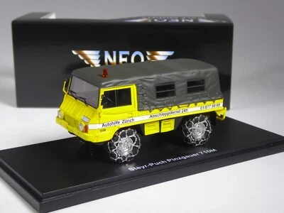 (KI-09-36) Neo Scale Models Steyr Puch Pinzgauer 710M Autohilfe Zürich, 1:43 OVP - Bild 1 von 2
