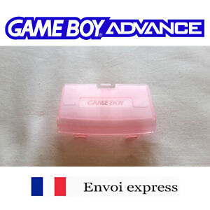 Cache pile Rose / Clear Pink Game Boy Advance neuf [ Battery GAMEBOY cover GBA ]