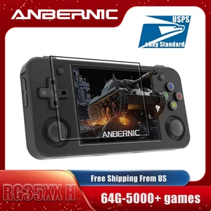 ANBERNIC Nueva Consola de Juegos Portátil Retro Doble Rocker RG35XX H 3,5 Pulgadas Regalo - Imagen 1 de 16