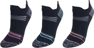 Fruit of the Loom Women's Premium Seamless No Show Tab Socks (3 Pack) Size 4-10 - Picture 1 of 5