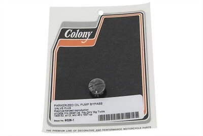 Заглушка перепускного клапана масляного насоса парковочная подходит для Harley Davidson - Изображение 1 из 1