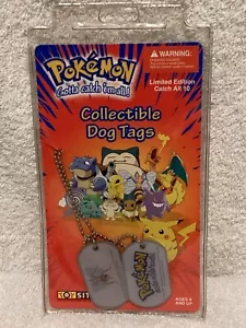 Pokemon - Limited Edition Dog Tags - New/never open - Picture 1 of 3