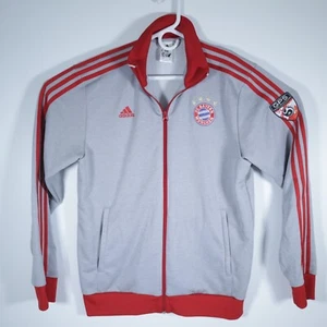 FC Bayern Munich Adidas Track Jacket Mens Sz Large L Football Soccer - Picture 1 of 5