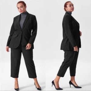 UNIVERSAL STANDARD Rio Wollblazer mit einem Knopf schwarz 18-20 - Bild 1 von 5