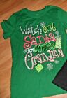 Top Shirt T-Shirt Watch out Santa here comes Oma Damen ~ SMALL Christmas