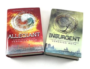 The DIVERGENT SERIES Lot of 2 Hardcover First Edition Veronica Roth - Picture 1 of 11