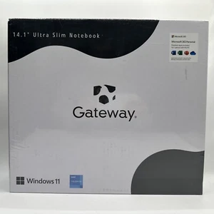 Gateway 14.1" Laptop - Intel Celeron - 4GB RAM - 128GB Storage - Silver - Picture 1 of 3