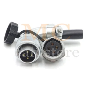 WEIPU WS20 4pin Waterproof Connector, Industrial Circular Power Plug Socket 5A - Picture 1 of 7