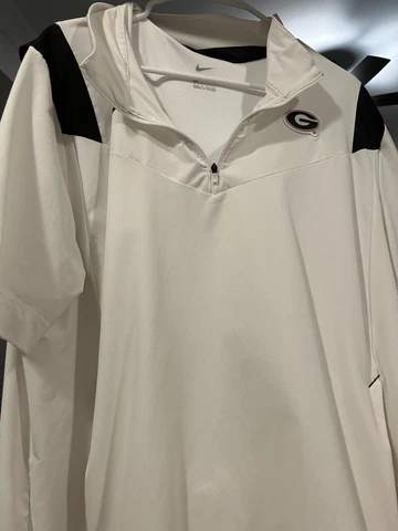 Georgia Bulldogs Men’s Nike Short Sleeve Jacket Size XL Cover
