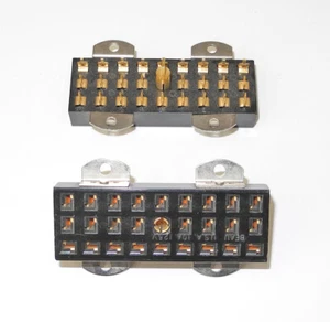 NOS Female Cinch Beau Jones 27-Pin Gold Chassis Mount Connector, Xlnt Cond. CJ - Picture 1 of 1