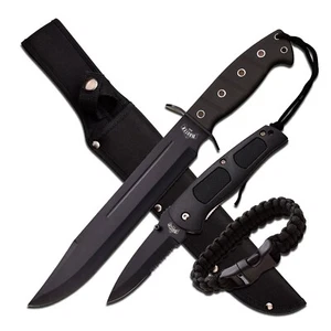 KNIFE SET- COMBO - 15" OVERALL (FIXED BLADE, FOLDER) - MASTER USA - Picture 1 of 9