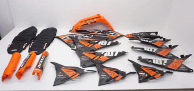 Kit de plástico 2024 KTM 250 SX-F cubiertas de plástico AEO paneles laterales guardabarros SXF SX #4 Foto 1 de 4