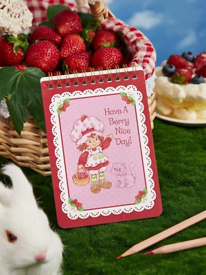 Strawberry Shortcake Licensed Cute Shopping List Small Notepad 5.8in x 4.1in - Image 1 of 4