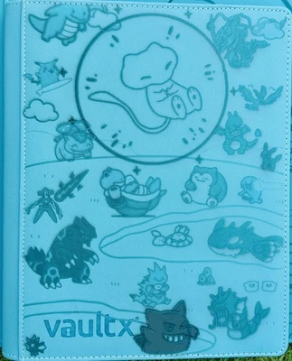 🔥 Vault X ZIP - Binder Bubble Mew - 12 Pockets TOPLOADER - 624 Pockets 🔥 - Image 1 of 3