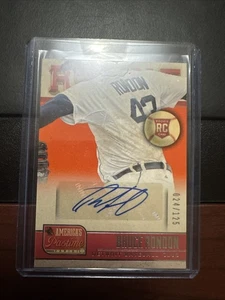 Panini America's Pastime Rookie Auto 2013/125 Bruce Rondon #255 RC Tigers - Imagen 1 de 2