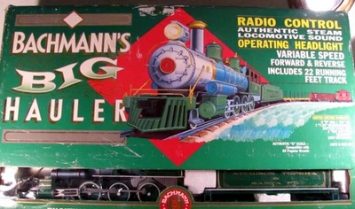 Bachmanns Big Hauler Train Set 90-0100 RC Radio Controled G Scale Steam Freight - Image 1 of 4