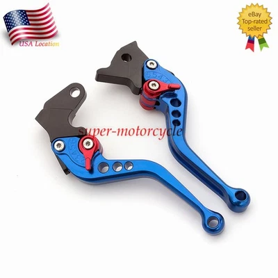 Palancas de embrague de freno cortas FXCNC ajuste para Suzuki Katana 600 GSX600F 1992-2006 Foto 1 de 4