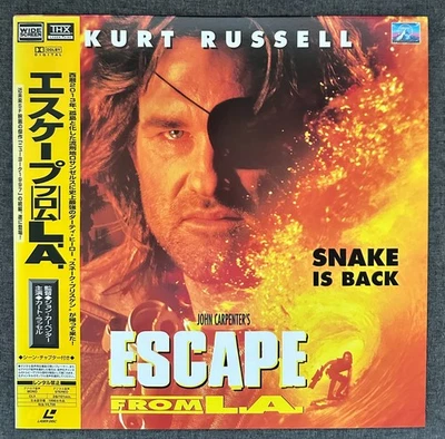John Carpenter's escape from L.A. japan Laserdisc  WS, AC-3 PILF-2417,  TESTED! - Image 1 of 4