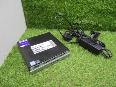 HP EliteDesk 800 G3 Mini Core i5 7th 7500 8GB 250GB SSD + PSU WINDOWS 11 PC #6K - Image 1 of 3