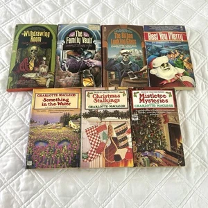 Menge 7 Charlotte MacLeod Vintage Taschenbücher Mordkrimi Weihnachten - Bild 1 von 4
