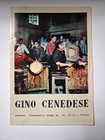 Vintage Gino Cenedese Murano Glass Venice Map Fold Out Brochure Advertising