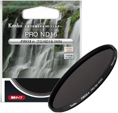 [Amazon.co.jp Exclusive] Kenko PRO1D Pro ND16 WN 55mm ND Filter for Light - Image 1 of 4