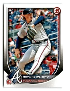 2025 Hurston Waldrep Bowman Rookie - Atlanta Braves - Picture 1 of 2