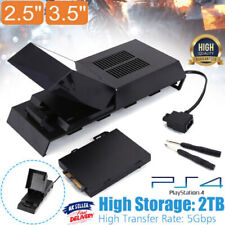 For PS4 2TB External Hard Drive Enclosure HDD Extra Memory Storage Data Box Game