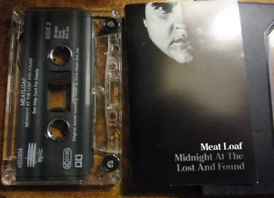Meat Loaf - Midnight At The Lost And Found Epic Records 4503604 Cassette Album - Image 1 of 4